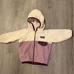 Patagonia girl jacket size 3-6 months
